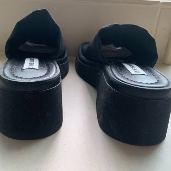 Steve Madden Step In Fabric Slinky Black Size 6 - Picture 4 of 5